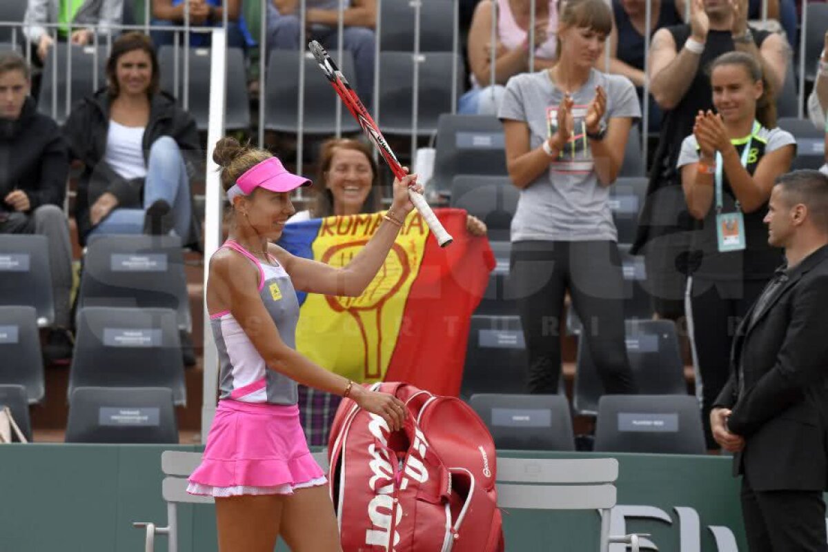 VIDEO+FOTO // SENZAȚIONALĂ! Mihaela Buzărnescu este în "optimi" la Roland Garros » Victorie fantastică în fața Elinei Svitolina! Cu cine joacă mai departe