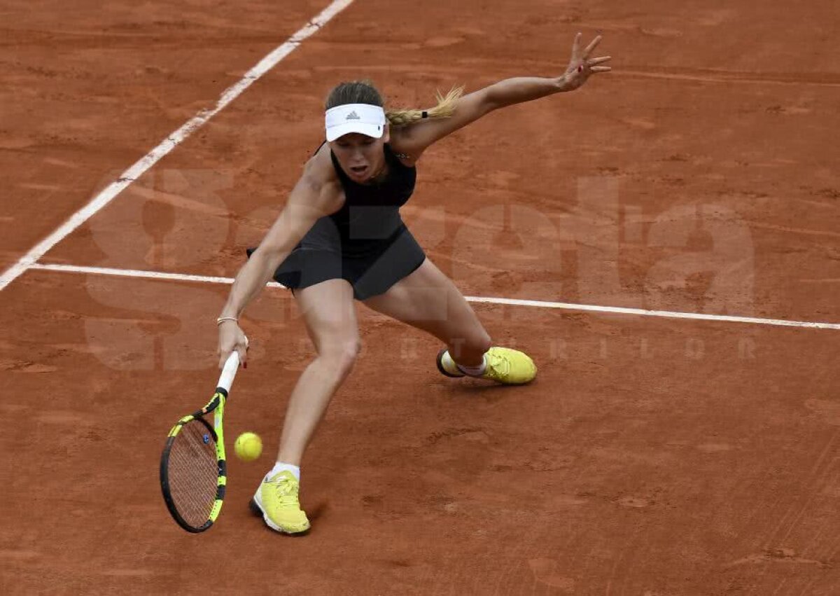 GALERIE FOTO Fără emoții » Rivala Simonei Halep a ajuns în "optimile" de la Roland Garros: adversară de coșmar pentru daneză