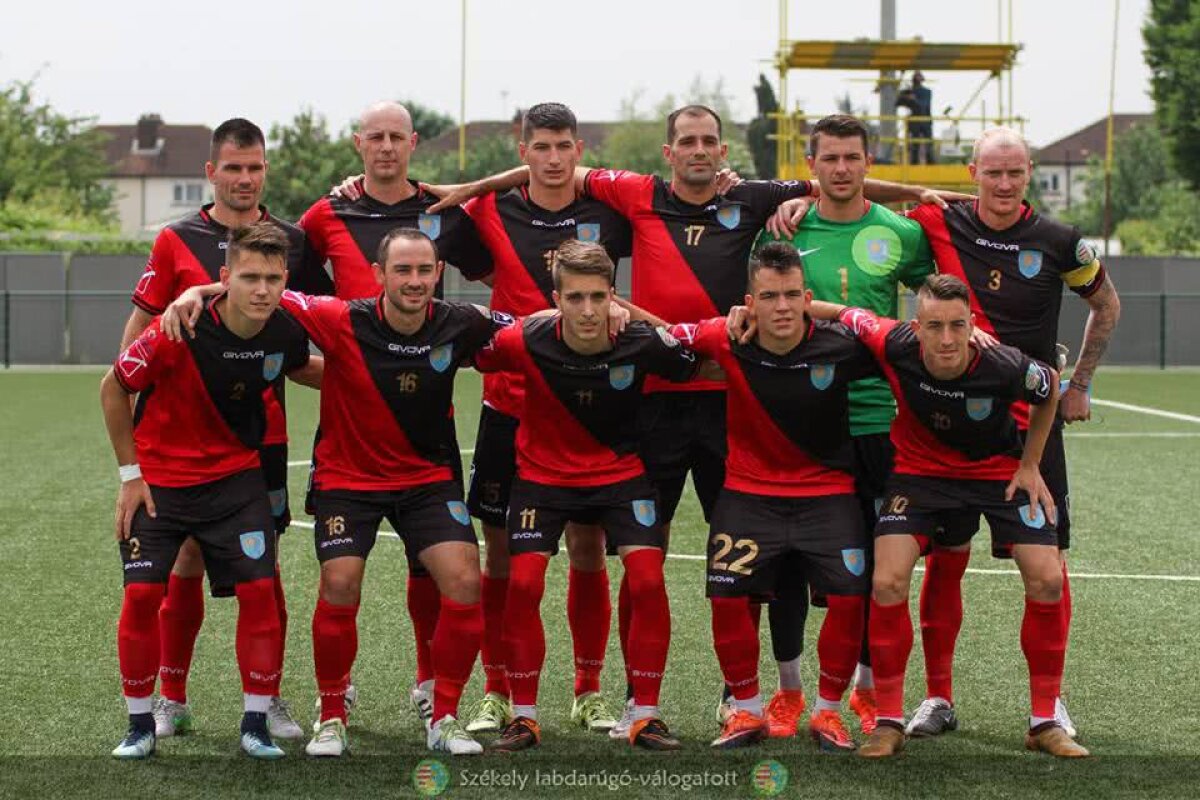 Victorie pentru naționala Ținutului Secuiesc la CM de la Londra! Echipa antrenată de Robert Ilyeș învins clar Tuvalu, 4-0