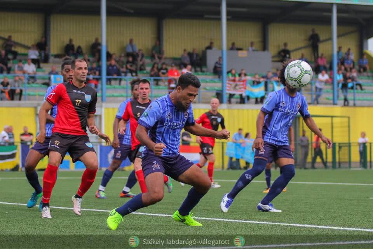 Victorie pentru naționala Ținutului Secuiesc la CM de la Londra! Echipa antrenată de Robert Ilyeș învins clar Tuvalu, 4-0