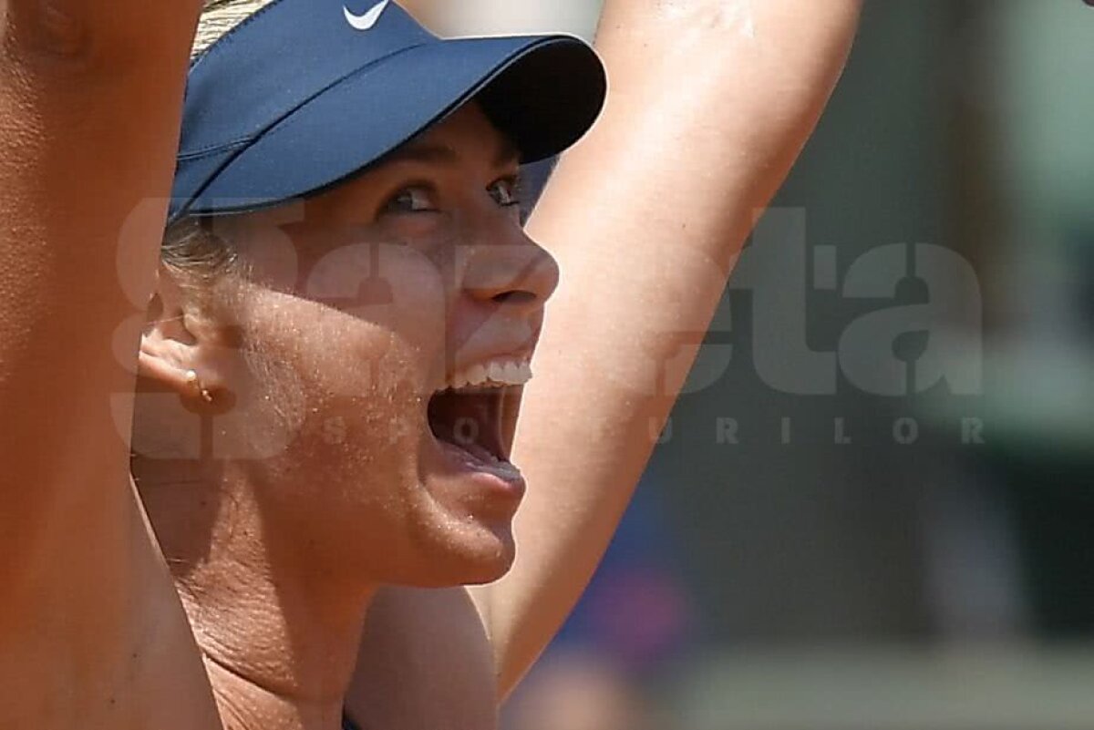 ROLAND GARROS // Maria Sharapova, victorie uluitoare la Roland Garros! A spulberat-o pe favorita #6 și poate juca împotriva Serenei Williams