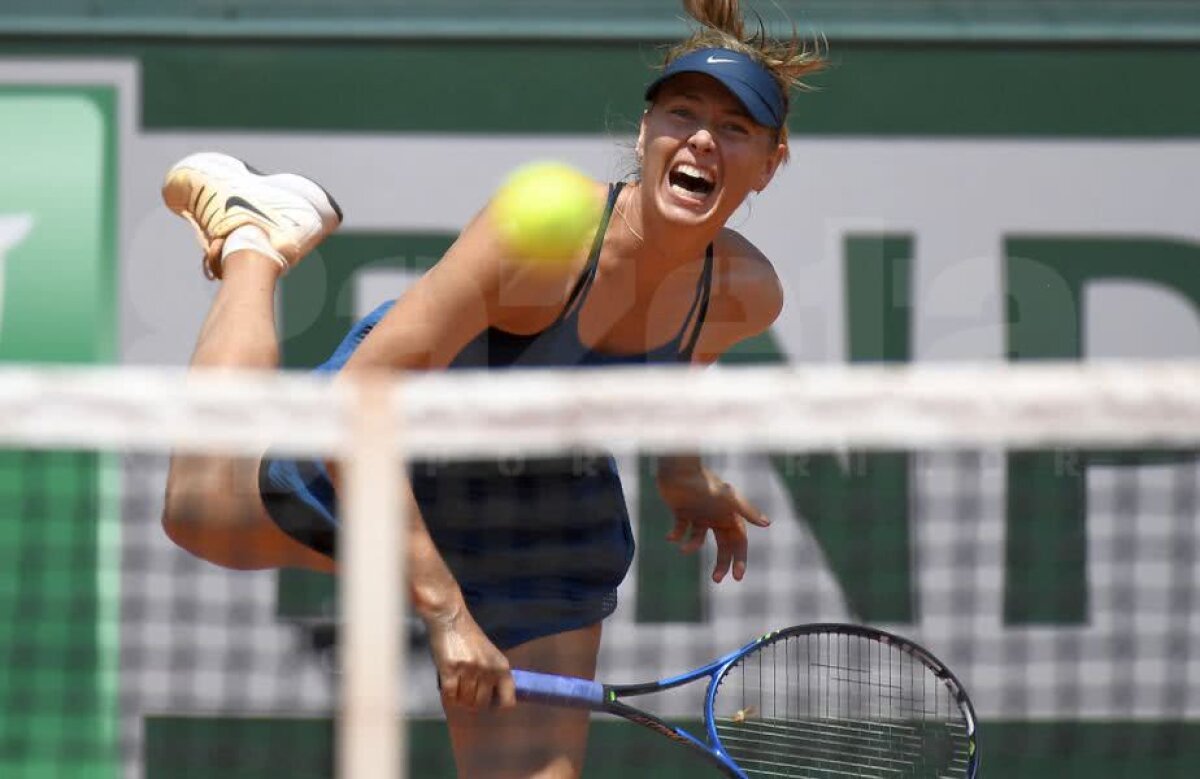 ROLAND GARROS // Maria Sharapova, victorie uluitoare la Roland Garros! A spulberat-o pe favorita #6 și poate juca împotriva Serenei Williams