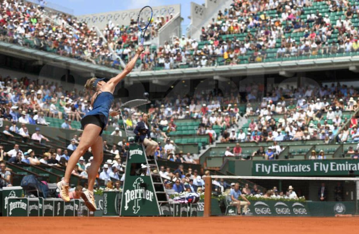 ROLAND GARROS // Maria Sharapova, victorie uluitoare la Roland Garros! A spulberat-o pe favorita #6 și poate juca împotriva Serenei Williams