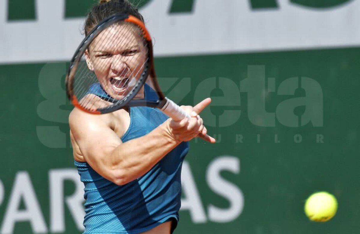 FOTO Simona Halep o surclasează pe Andrea Petkovic și se califică în optimi la Roland Garros » Își cunoaște deja următoarea adversară