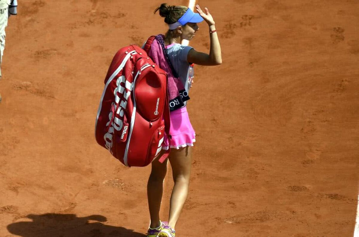 GALERIE FOTO S-a terminat! Mihaela Buzărnescu, eliminată de la Roland Garros » Înfrângere categorică în fața lui Madison Keys