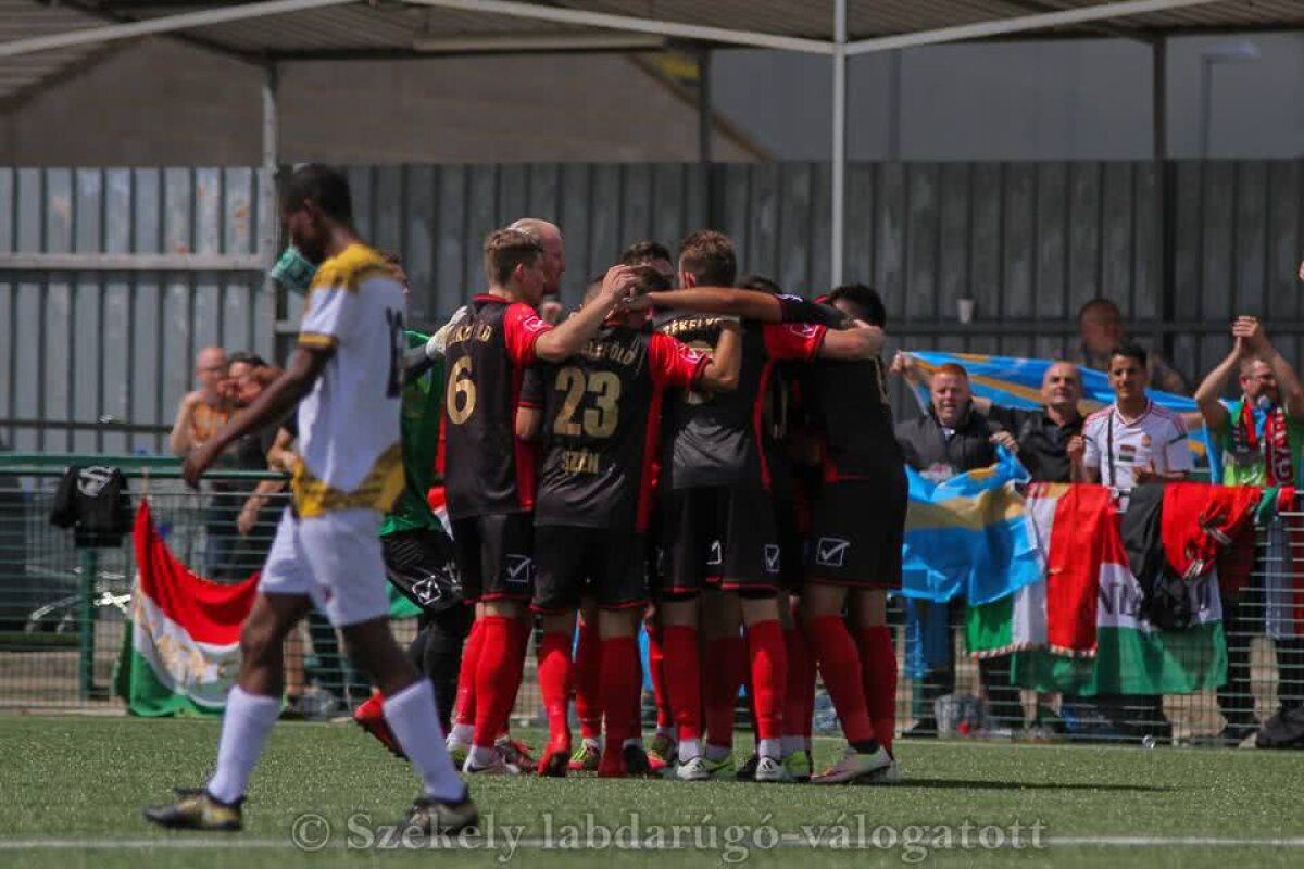 GALERIE FOTO Un fost selecționer al României, alături de echipa Ținutului Secuiesc la Mondialul "naționalelor" neafiliate FIFA