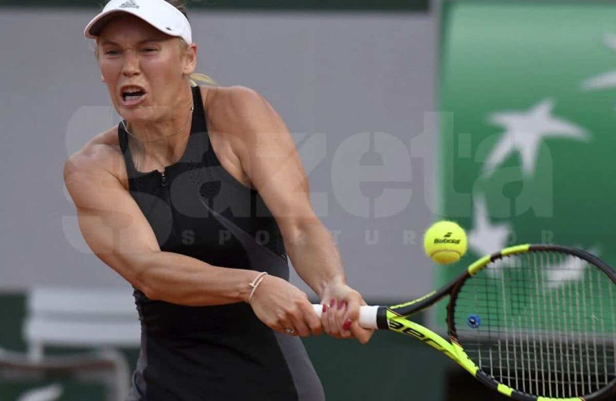 ROLAND GARROS // Caroline Wozniacki, OUT de la Roland Garros! A pierdut cu noua senzație a tenisului