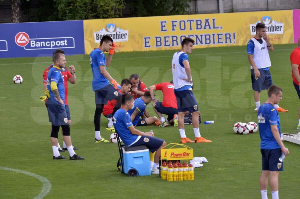 GALERIE FOTO Imagini de la ultimul antrenament al naționalei + 10 poze cu Bogdan Lobonț din ultima sa conferință de presă ca jucător