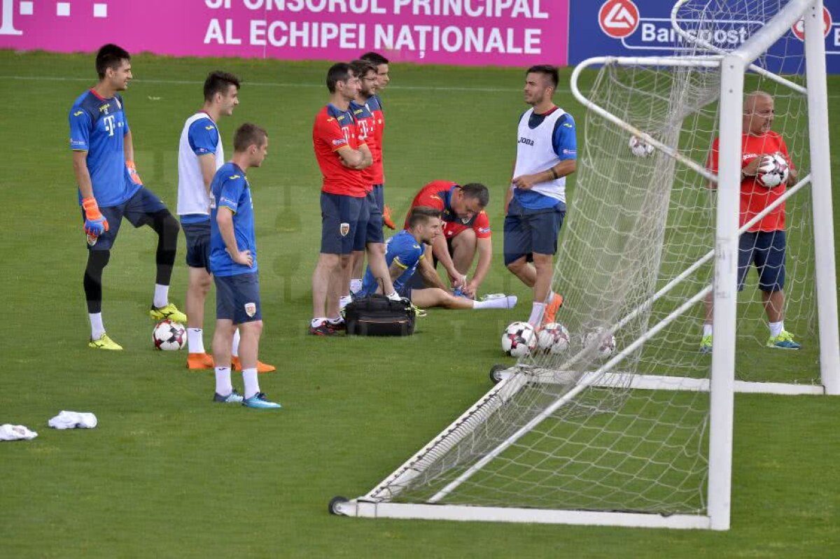 GALERIE FOTO Imagini de la ultimul antrenament al naționalei + 10 poze cu Bogdan Lobonț din ultima sa conferință de presă ca jucător