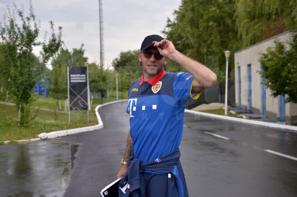 GALERIE FOTO Imagini de la ultimul antrenament al naționalei + 10 poze cu Bogdan Lobonț din ultima sa conferință de presă ca jucător