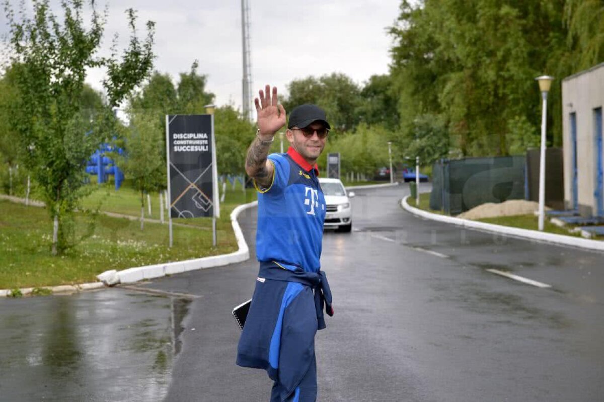 GALERIE FOTO Imagini de la ultimul antrenament al naționalei + 10 poze cu Bogdan Lobonț din ultima sa conferință de presă ca jucător