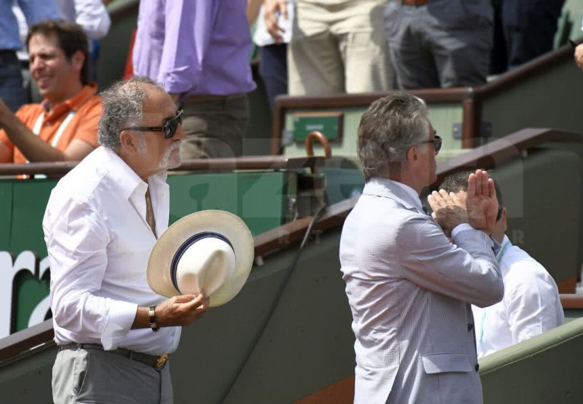 ROLAND GARROS // GALERIE FOTO Simona Halep și Ion Țiriac au urmărit împreună o nouă demonstrație de forță a lui Rafael Nadal