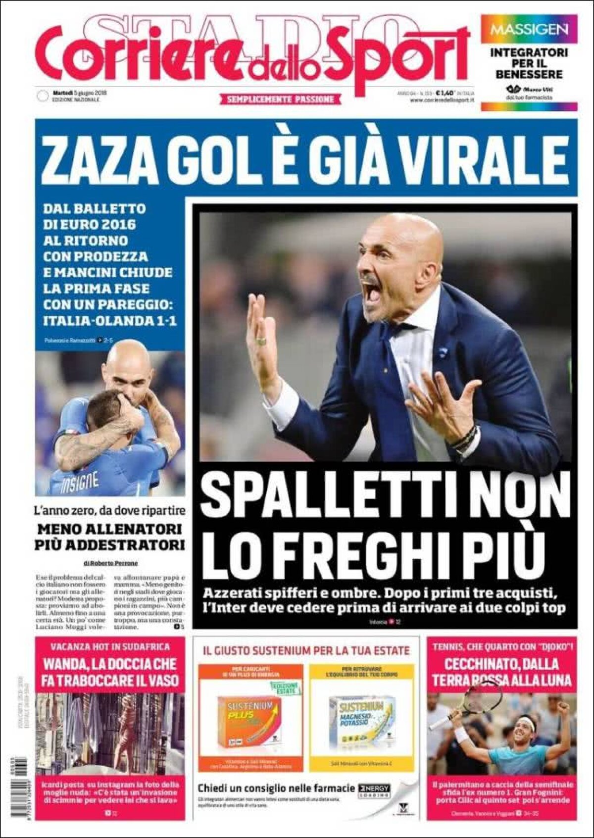 Ce scriu azi ziarele de sport din lume (5 iunie 2018)