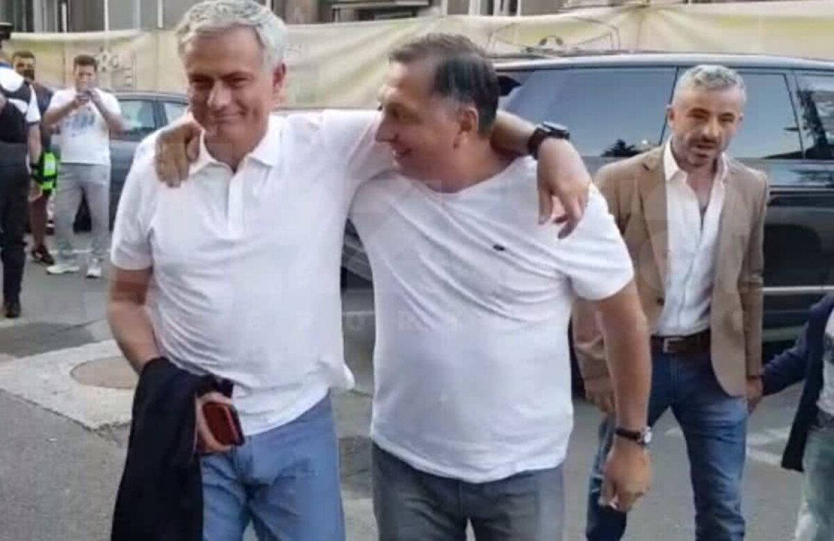 ROMÂNIA - FINLANDA // VIDEO+FOTO Mourinho e în România » Secvențe amuzante la sosirea la Ploiești: cine i-a sărit de gât + declarațiile marelui antrenor