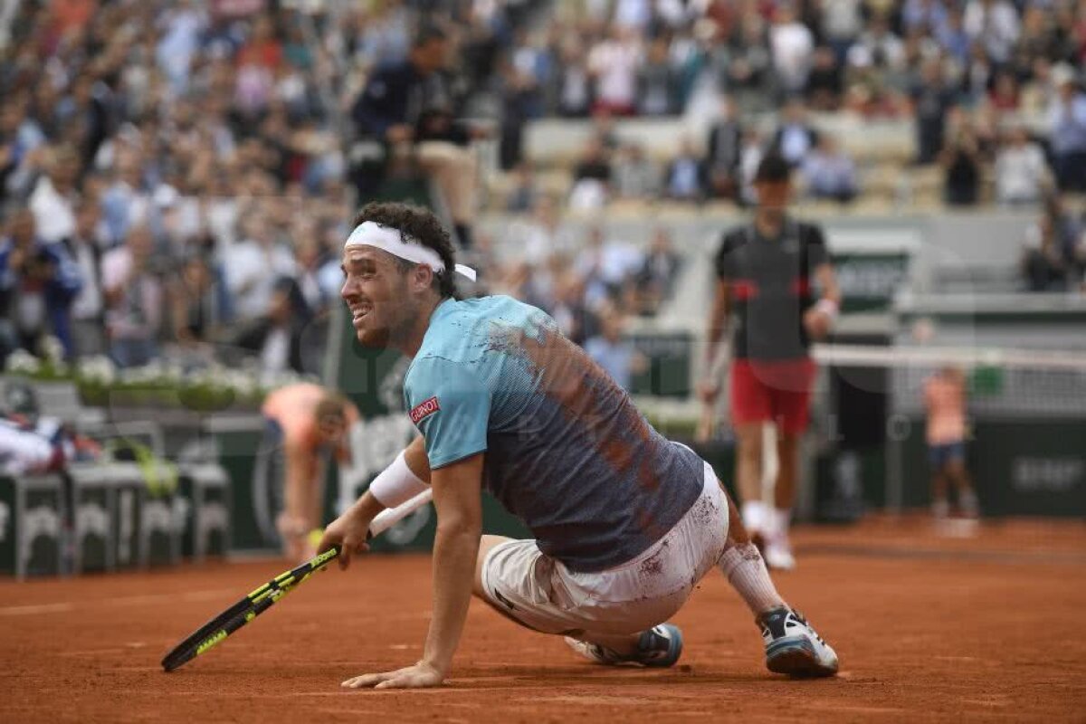 ROLAND GARROS // GALERIE FOTO Surpriza turneului: Djokovic, eliminat de omul fără victorie în turneele de Mare Șlem! 