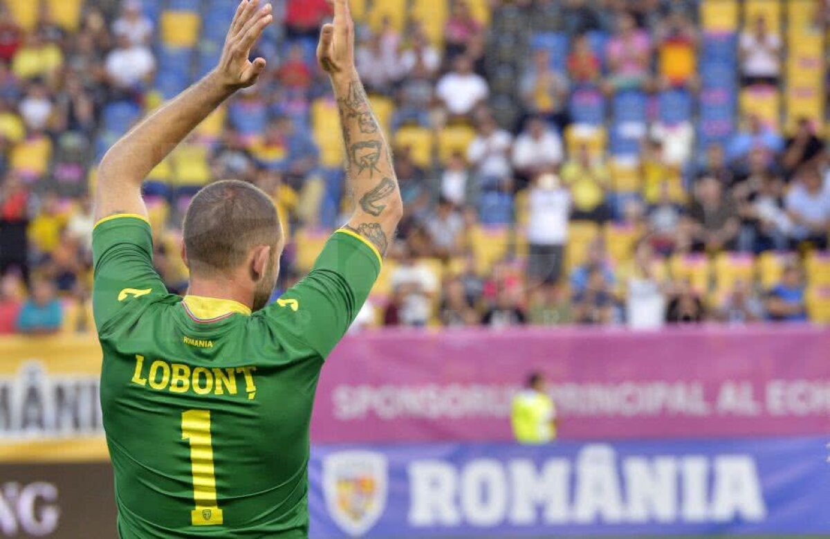 ROMÂNIA - FINLANDA // VIDEO+FOTO Lobonț ovaționat de un stadion arhiplin la retragere » Mesaje emoționante, plachete și lacrimi