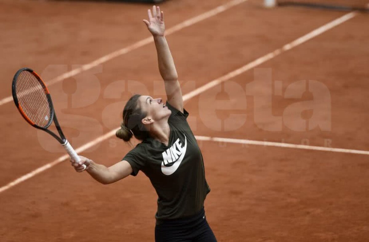 SIMONA HALEP - ANGELIQUE KERBER // GALERIE FOTO Decizie tactică de ultimă oră » Ce a făcut Simona Halep înainte de sfertul de Roland Garros