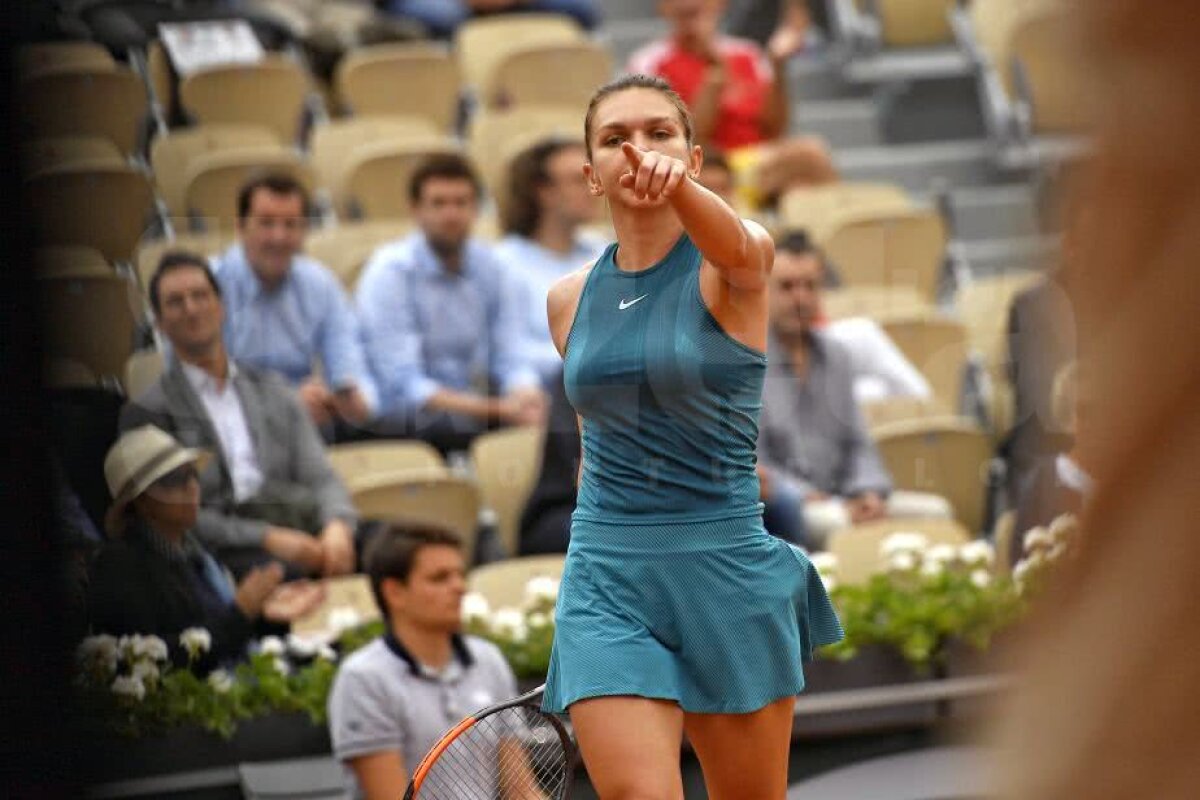 VIDEO + FOTO IMPERIALĂ! Halep e în semifinalele Roland Garros, după o prestație de mare clasă în fața lui Kerber! Duel cu Muguruza pentru finală și locul 1 WTA