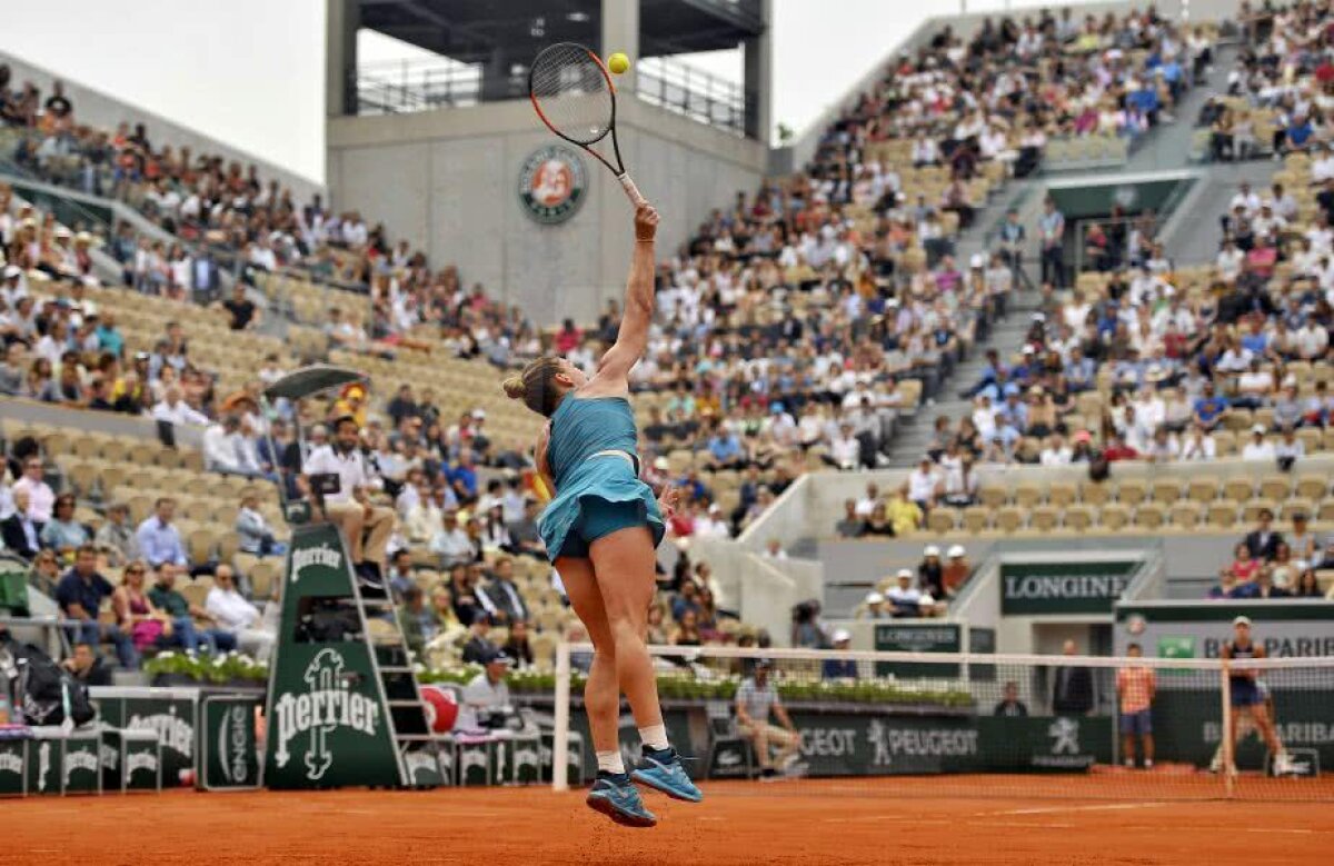 VIDEO + FOTO IMPERIALĂ! Halep e în semifinalele Roland Garros, după o prestație de mare clasă în fața lui Kerber! Duel cu Muguruza pentru finală și locul 1 WTA