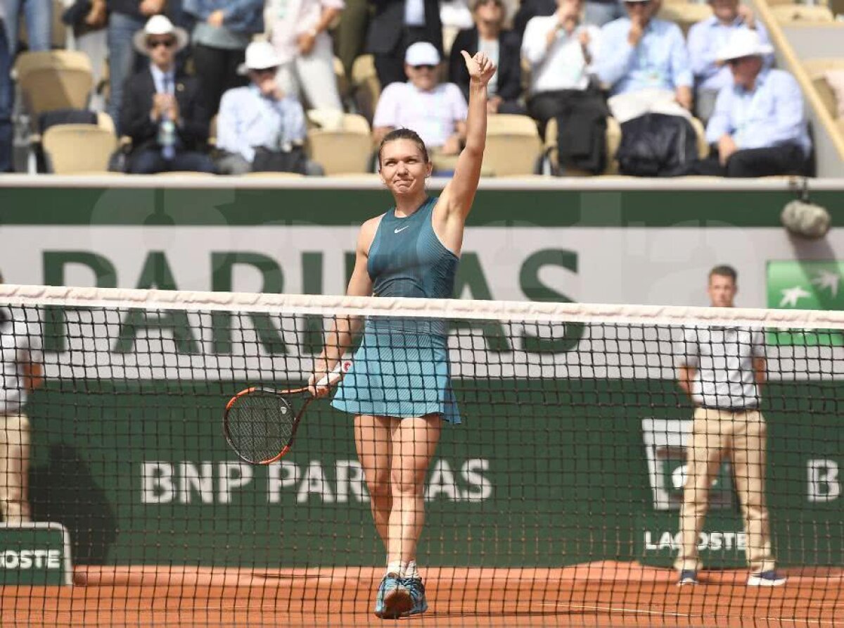 VIDEO + FOTO IMPERIALĂ! Halep e în semifinalele Roland Garros, după o prestație de mare clasă în fața lui Kerber! Duel cu Muguruza pentru finală și locul 1 WTA