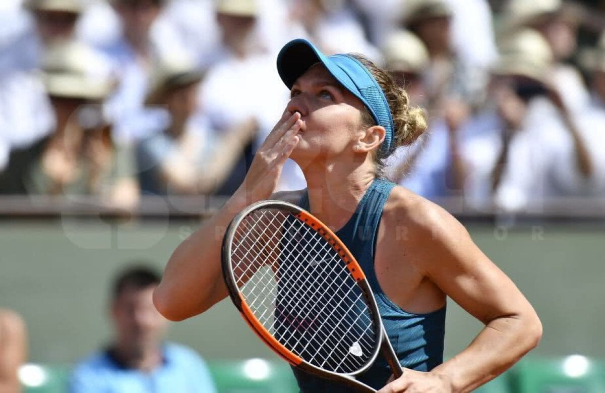 Simona Halep o surclasează pe Garbine Muguruza și e în a treia finală de Roland Garros din carieră! VICTORIE imensă: își păstrează și numărul 1 mondial!