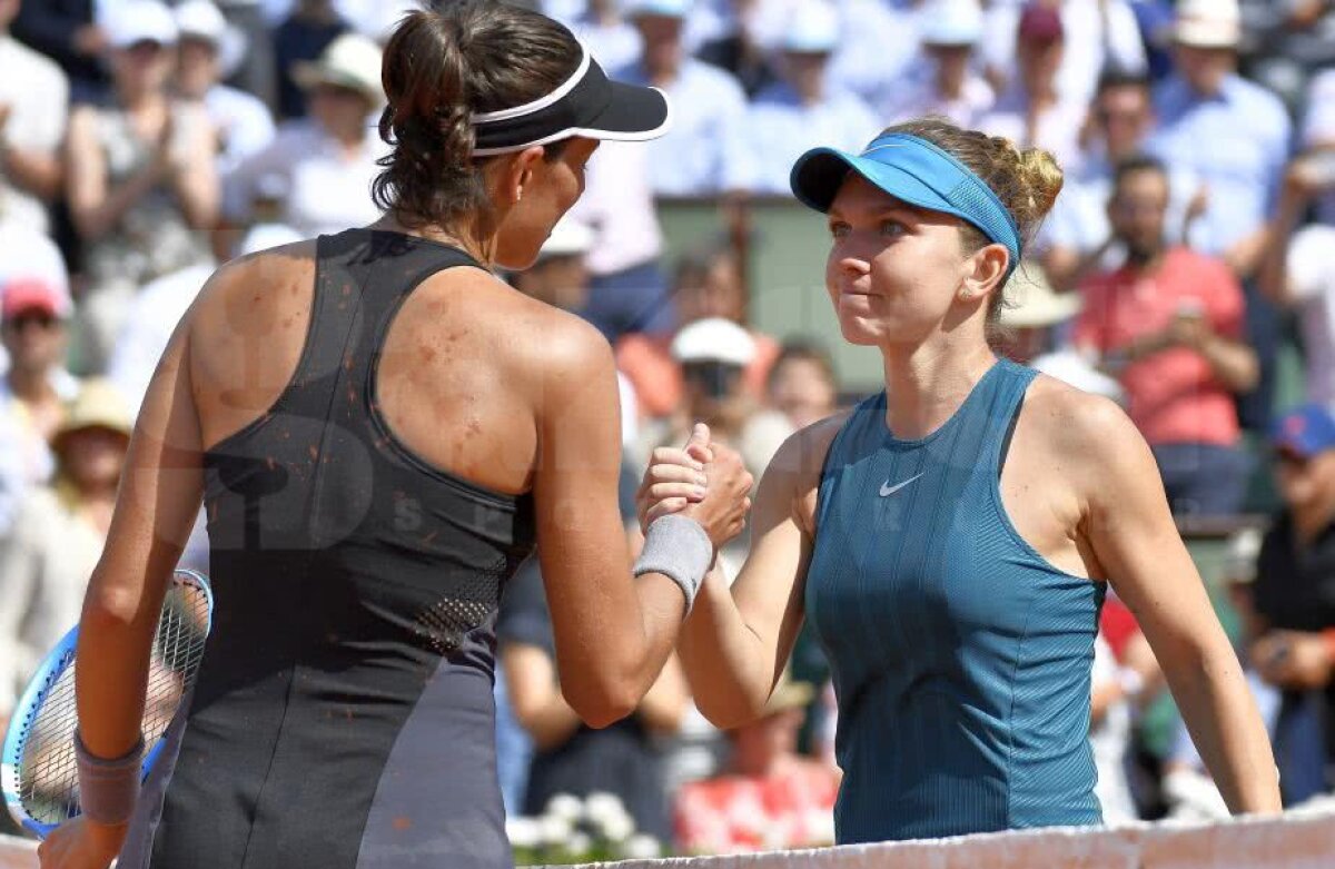 Simona Halep o surclasează pe Garbine Muguruza și e în a treia finală de Roland Garros din carieră! VICTORIE imensă: își păstrează și numărul 1 mondial!