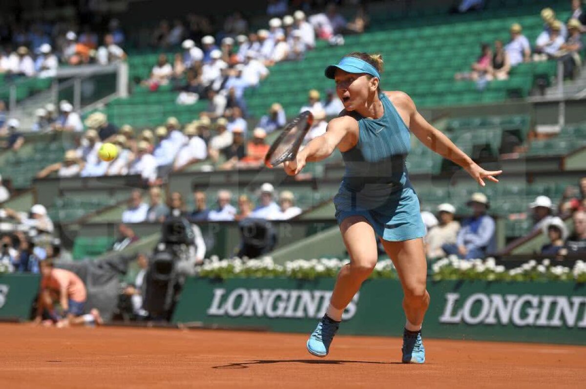 Simona Halep o surclasează pe Garbine Muguruza și e în a treia finală de Roland Garros din carieră! VICTORIE imensă: își păstrează și numărul 1 mondial!