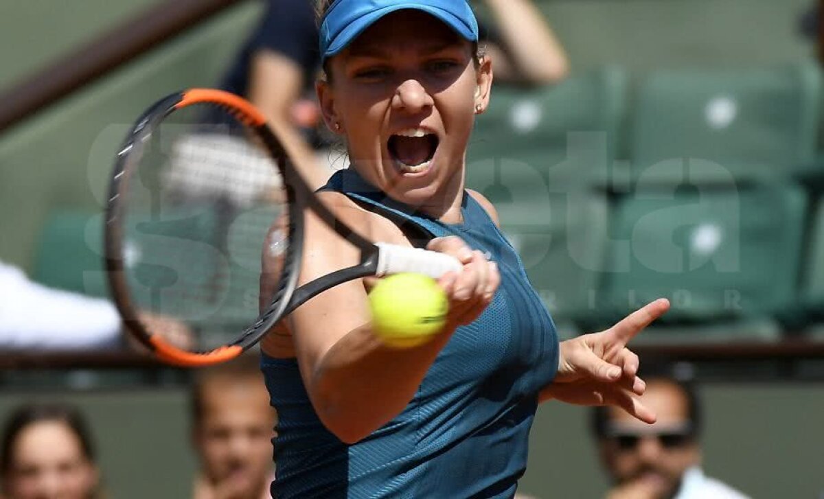 Simona Halep o surclasează pe Garbine Muguruza și e în a treia finală de Roland Garros din carieră! VICTORIE imensă: își păstrează și numărul 1 mondial!