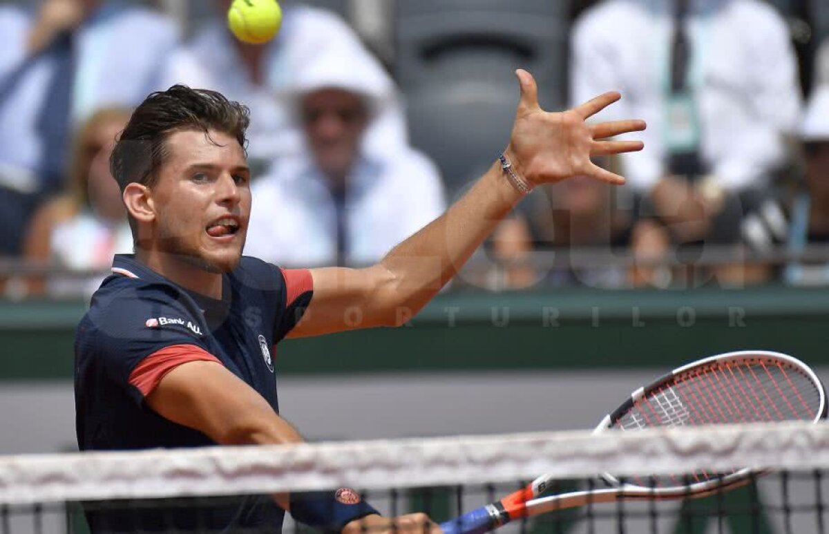 GALERIE FOTO Începe DOMInația? Thiem îi oprește parcursul de vis lui Cecchinato și se califică în prima finală de Mare Șlem a carierei