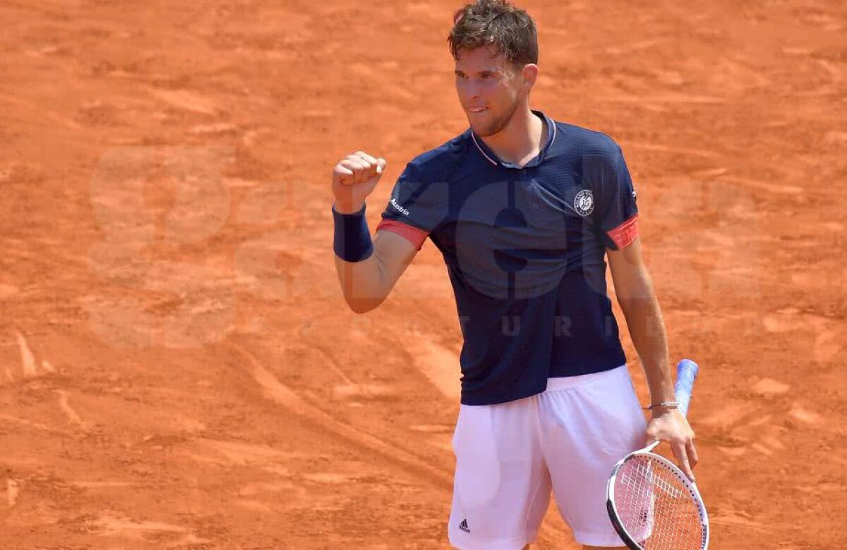 GALERIE FOTO Începe DOMInația? Thiem îi oprește parcursul de vis lui Cecchinato și se califică în prima finală de Mare Șlem a carierei
