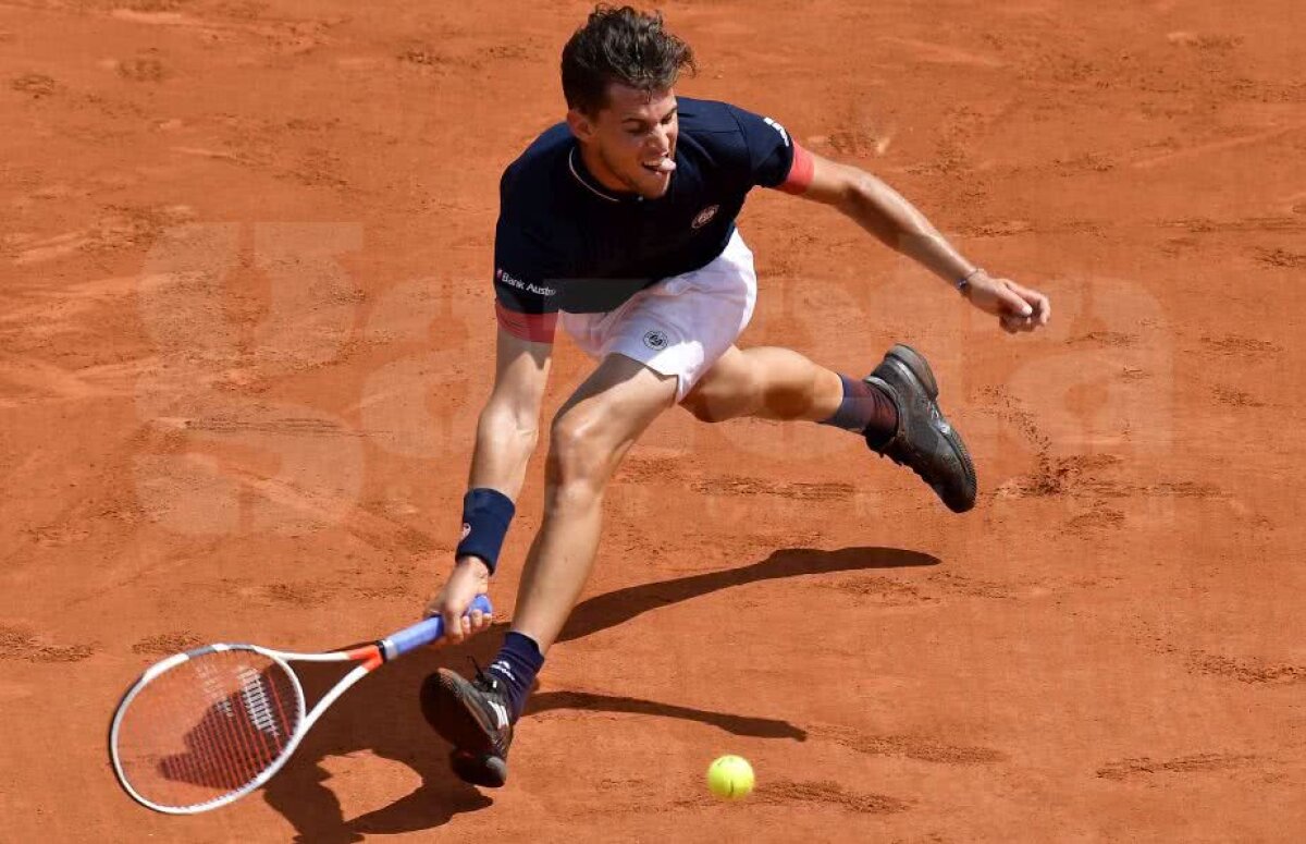 GALERIE FOTO Începe DOMInația? Thiem îi oprește parcursul de vis lui Cecchinato și se califică în prima finală de Mare Șlem a carierei