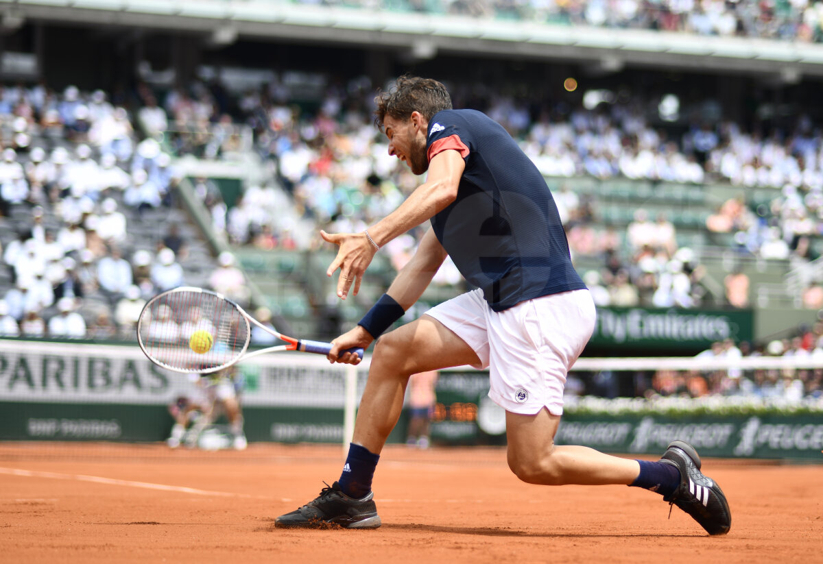 GALERIE FOTO Începe DOMInația? Thiem îi oprește parcursul de vis lui Cecchinato și se califică în prima finală de Mare Șlem a carierei