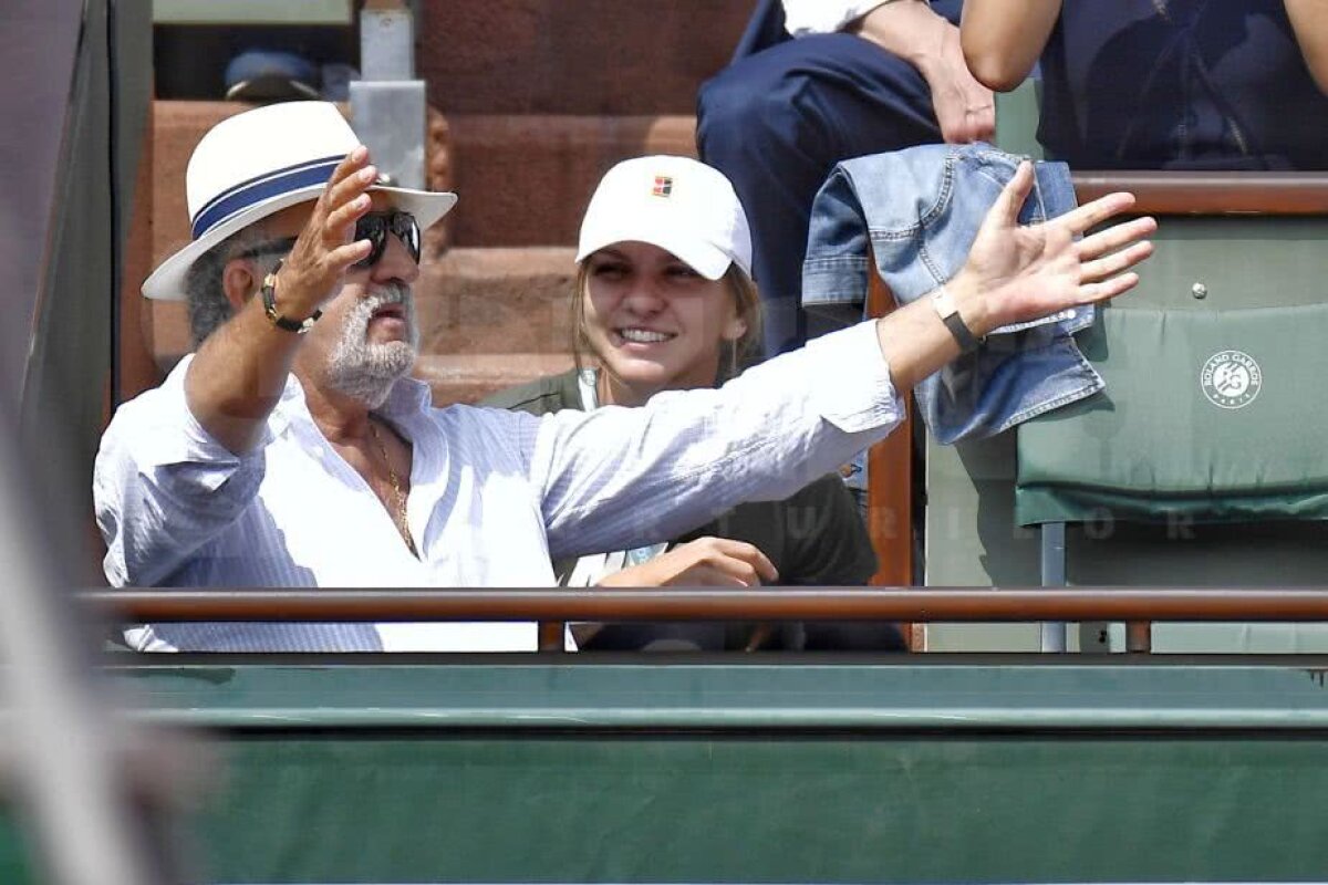 SIMONA HALEP ÎN FINALĂ LA ROLAND GARROS // FOTO Ce a făcut Simona Halep cu o zi înaintea marii finale! A fost surprinsă alături de Țiriac și Cahill