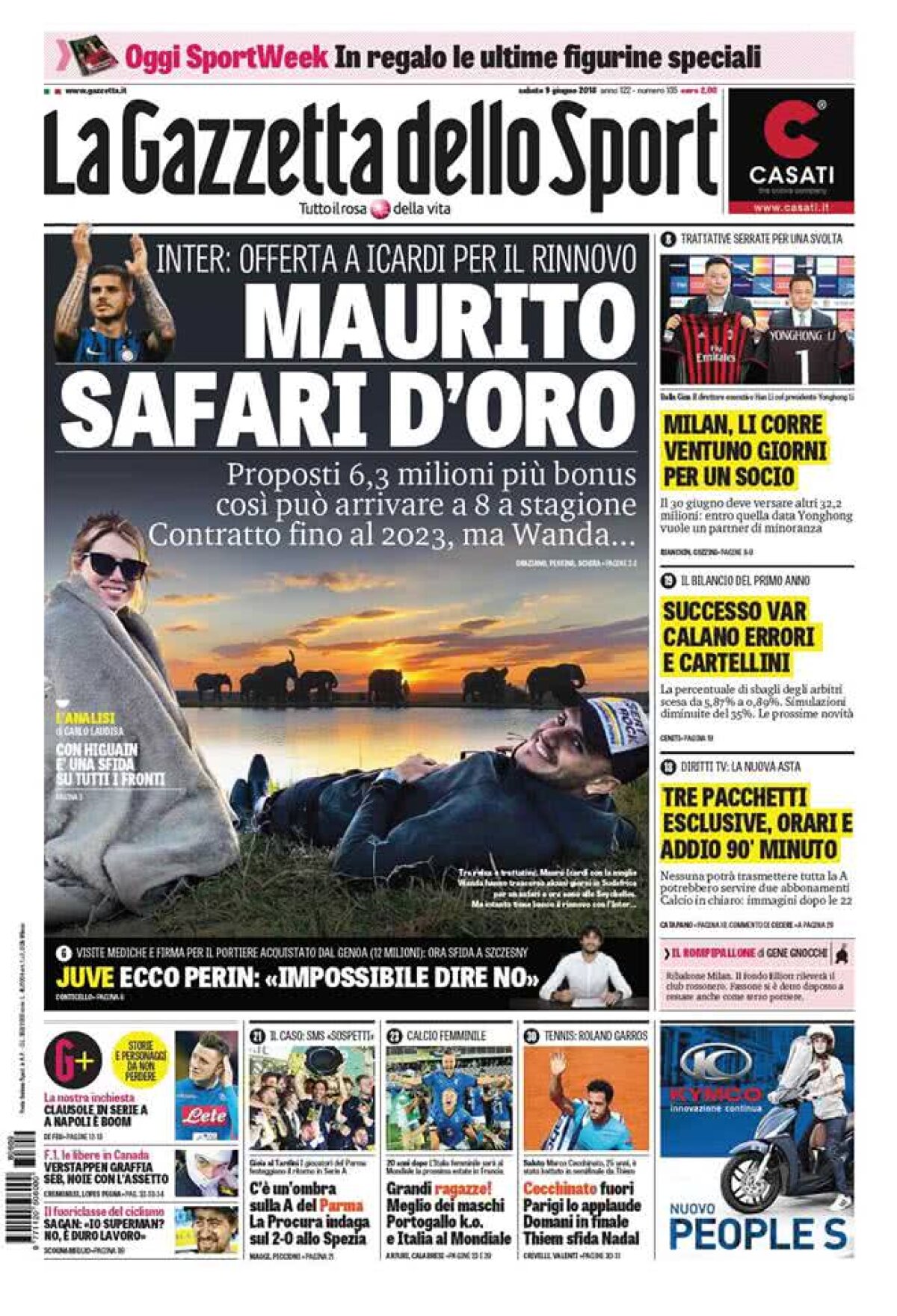 Ce scriu azi ziarele de sport din lume (9 iunie 2018)