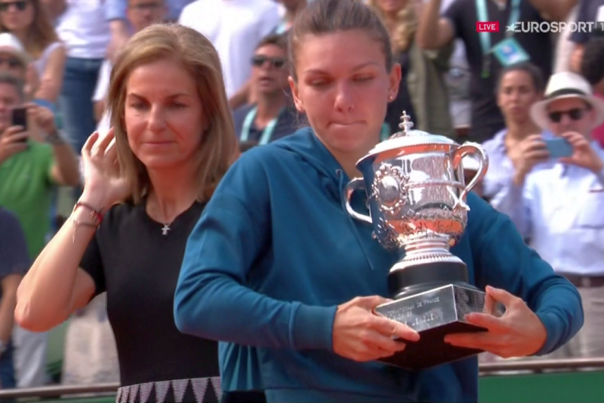 VIDEO + FOTO BRAVO, SIMO! Performanță excepțională! Simona Halep câștigă Roland Garros după o revenire fabuloasă în fața lui Sloane Stephens!