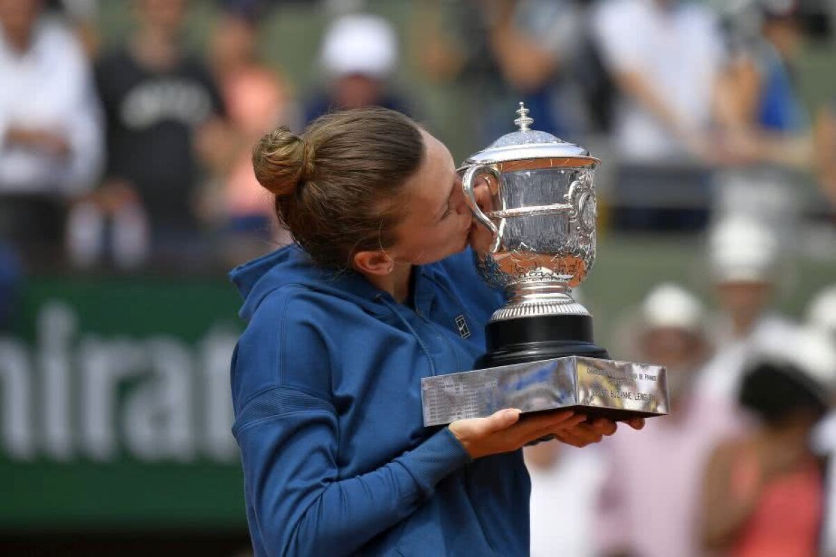 VIDEO + FOTO BRAVO, SIMO! Performanță excepțională! Simona Halep câștigă Roland Garros după o revenire fabuloasă în fața lui Sloane Stephens!