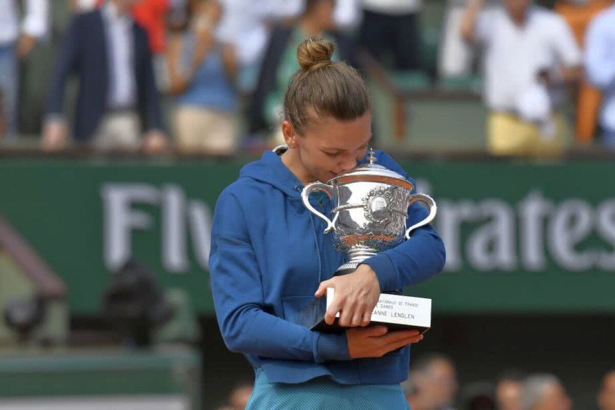 VIDEO + FOTO BRAVO, SIMO! Performanță excepțională! Simona Halep câștigă Roland Garros după o revenire fabuloasă în fața lui Sloane Stephens!