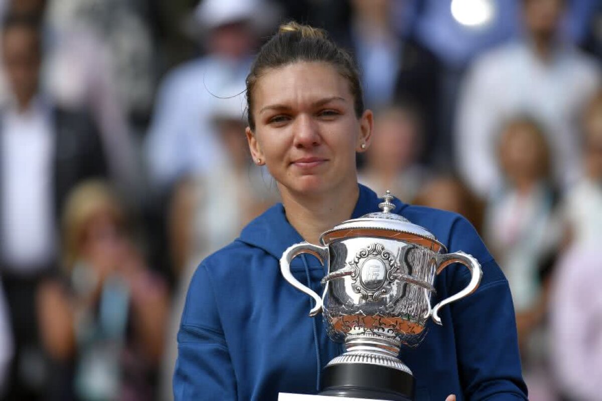 SIMONA HALEP A CÂȘTIGAT ROLAND GARROS // GALERIE FOTO A plâns și a sărutat trofeul de o mie de ori! Bucurie fără seamăn a Simonei Halep după titlul de la Roland Garros