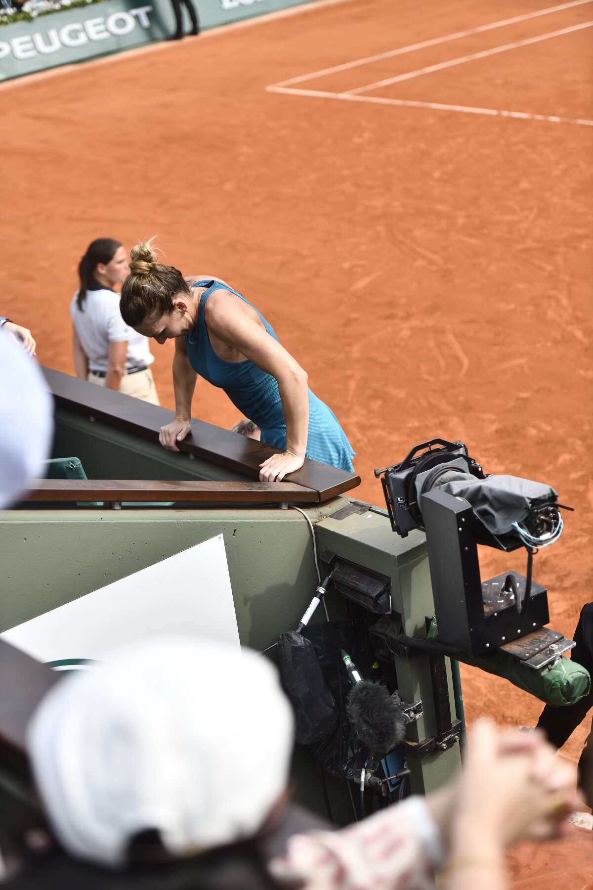 SIMONA HALEP A CÂȘTIGAT ROLAND GARROS // VIDEO+FOTO La fel ca Nadal! Simona Halep a sărbătorit primul titlu de Grand Slam cățărându-se până în lojă