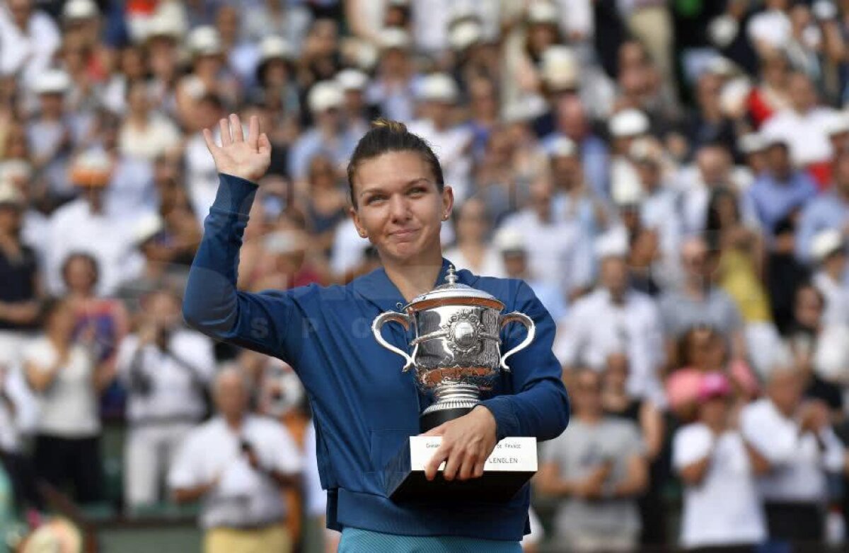 SIMONA HALEP A CÂȘTIGAT ROLAND GARROS // GALERIE FOTO Cele mai tari imagini după finala Roland Garros » Fotografii emoționante cu Simona Halep