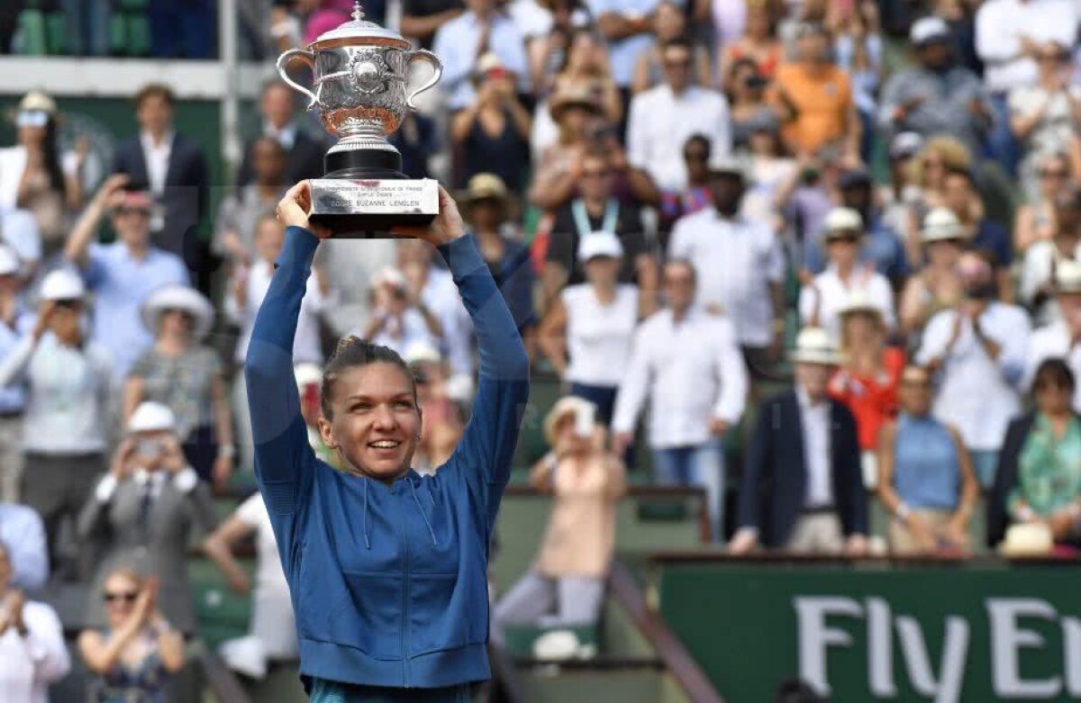 SIMONA HALEP A CÂȘTIGAT ROLAND GARROS // GALERIE FOTO Cele mai tari imagini după finala Roland Garros » Fotografii emoționante cu Simona Halep