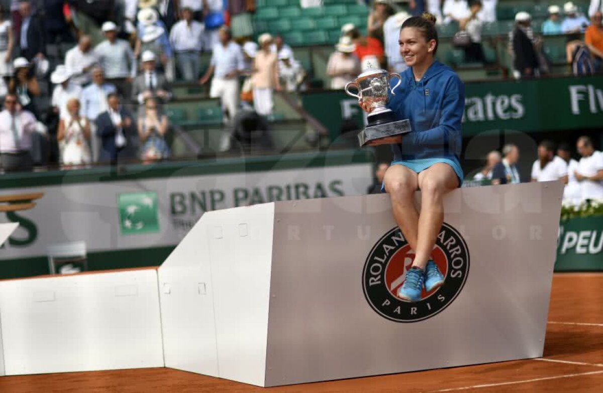 SIMONA HALEP A CÂȘTIGAT ROLAND GARROS // GALERIE FOTO Cele mai tari imagini după finala Roland Garros » Fotografii emoționante cu Simona Halep