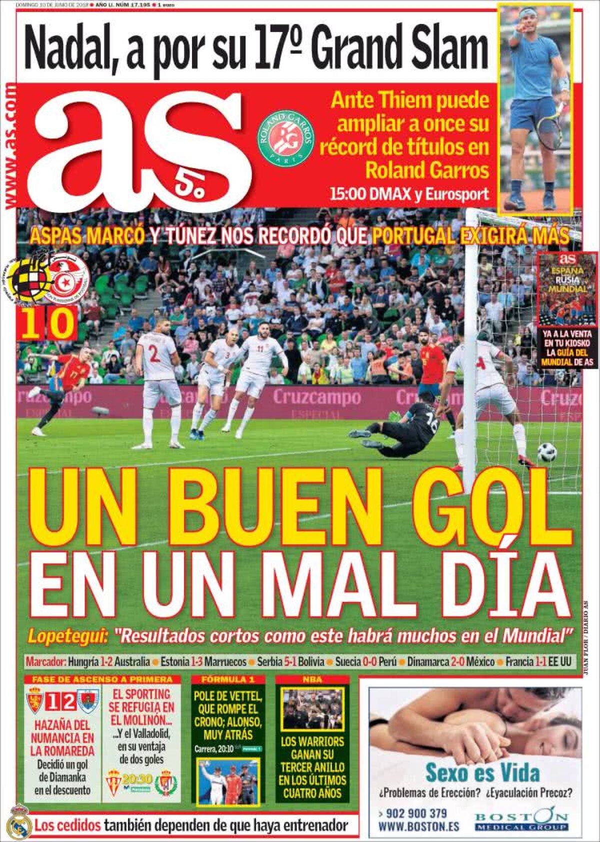 Ce scriu azi ziarele de sport din lume (10 iunie 2018)