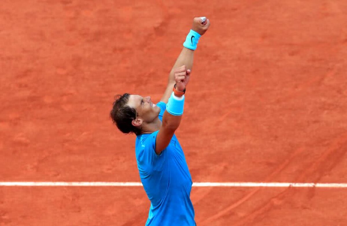 FOTO Regele zgurii! Nadal câștigă pentru a 11-a oară turneul de la Roland Garros