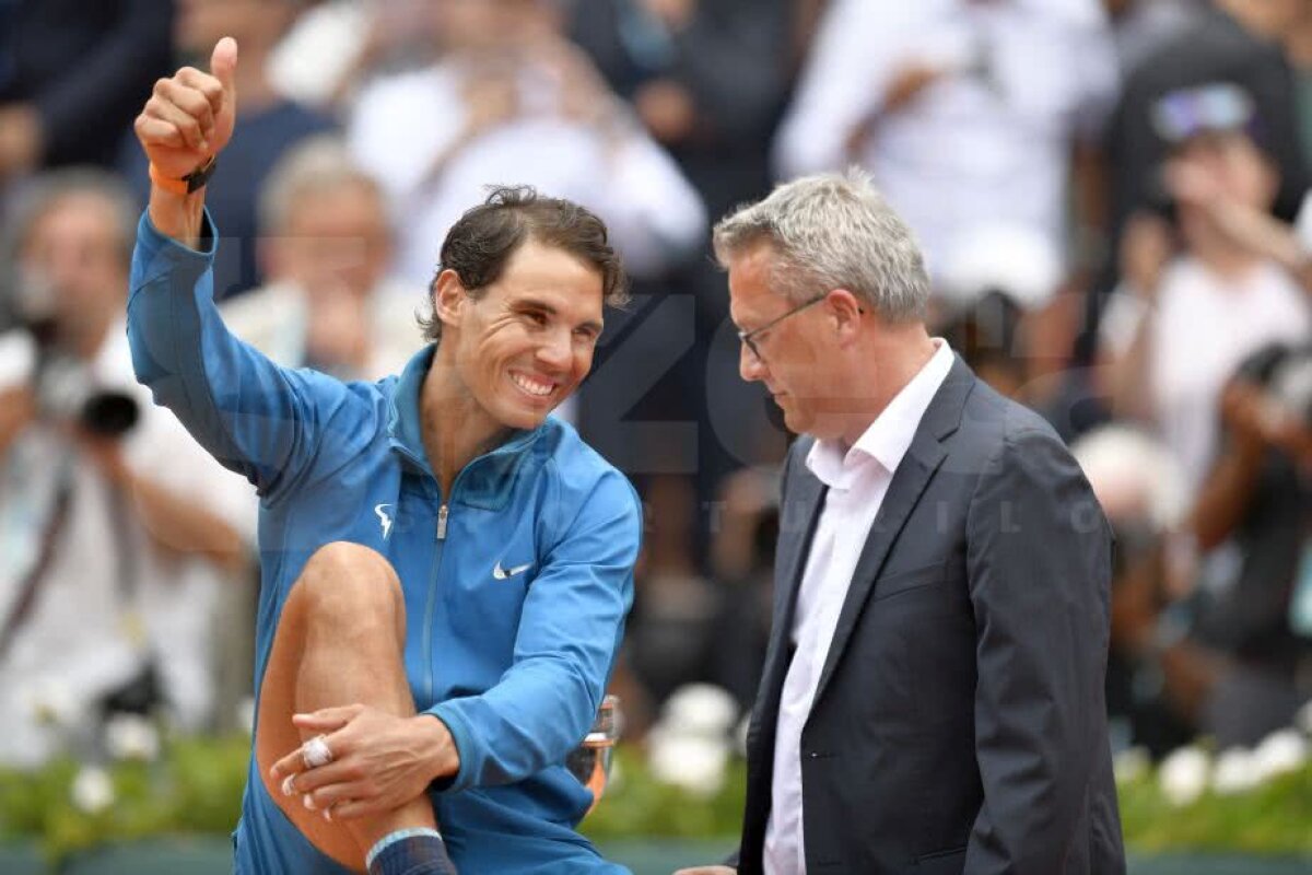 FOTO Regele zgurii! Nadal câștigă pentru a 11-a oară turneul de la Roland Garros