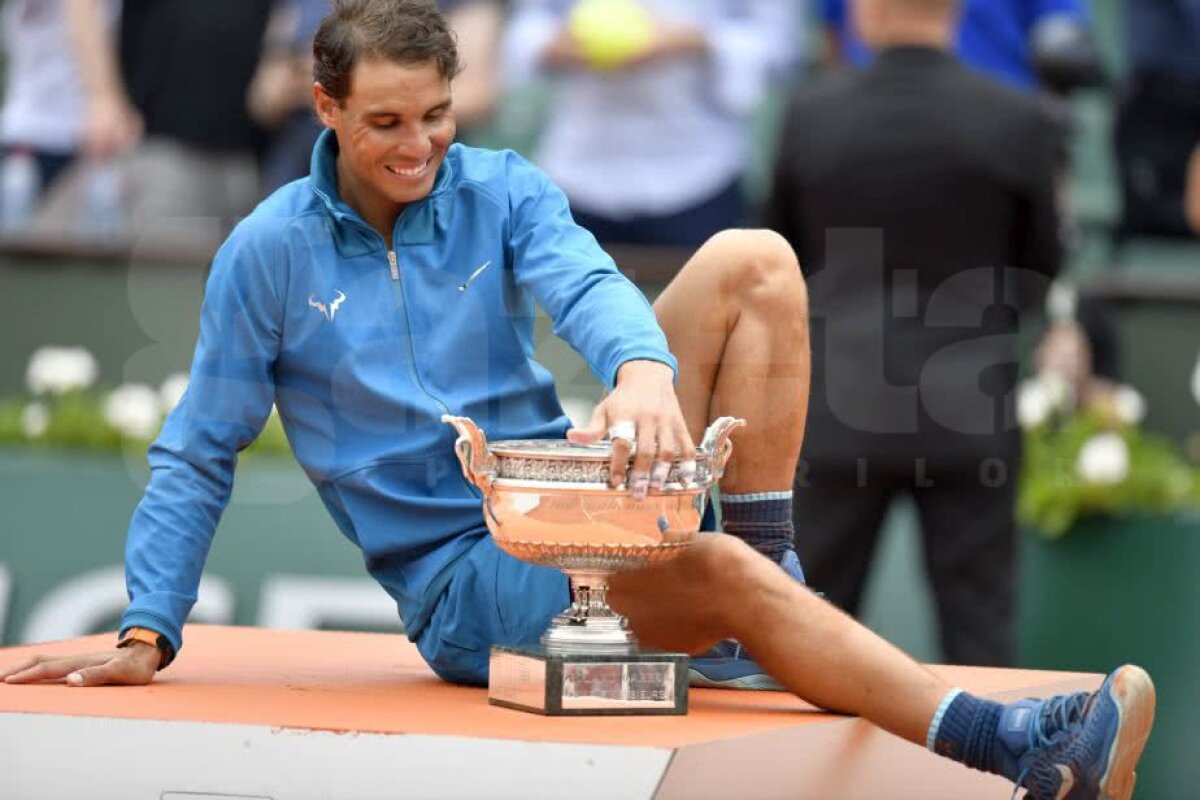 FOTO Regele zgurii! Nadal câștigă pentru a 11-a oară turneul de la Roland Garros