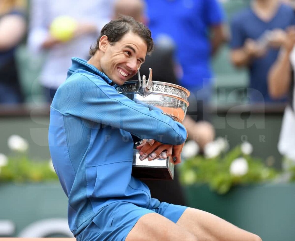 FOTO Regele zgurii! Nadal câștigă pentru a 11-a oară turneul de la Roland Garros