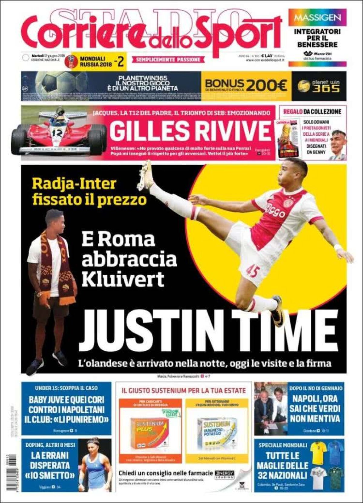 Ce scriu azi ziarele de sport din lume (12 iunie 2018)