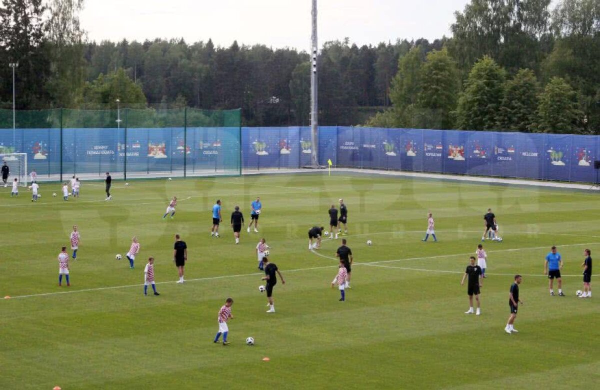 Corespondență GSP din Rusia » VIDEO + FOTO L-am urmărit pe Modrici la prima apariție a Croației în Rusia. Fiecare antrenament e ca o finală de Ligă! 