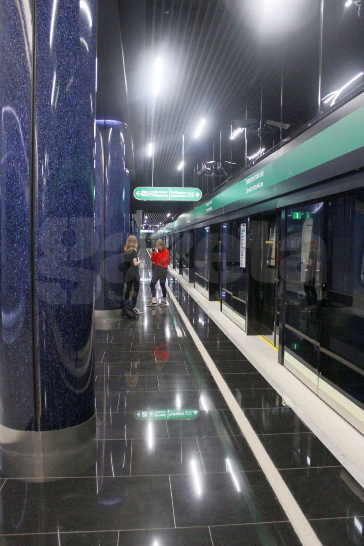 Corespondență GSP din Rusia » VIDEO Fortărețe! Au blindat metroul în stațiile noi de teama unui nou atentat la Sankt Petersburg!